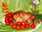 Приготовление блюда по рецепту - Курица фаршированная картофелем. Шаг 5