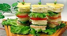 Рецепт - Башня из сэндвичей
